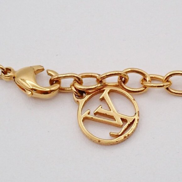 LOUIS VUITTON LV Collier L to V Necklace GHW Italy Accessorie M69643 30RL218 - Picture 7 of 14